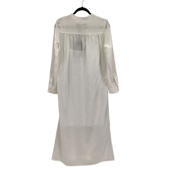 Jenni Kayne Capri Caftan Dress In Ivory Size XS Button Up - Picture 10 of 16